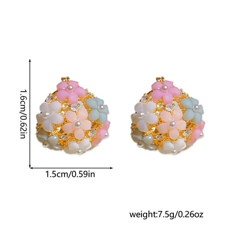 Cotton Candy Bouquet Studs