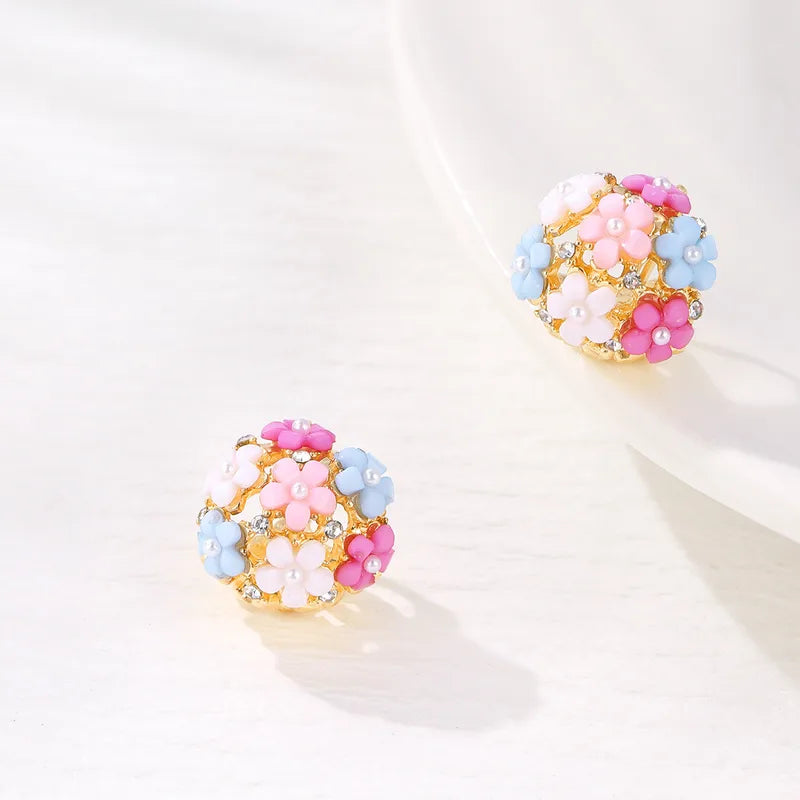 Cotton Candy Bouquet Studs