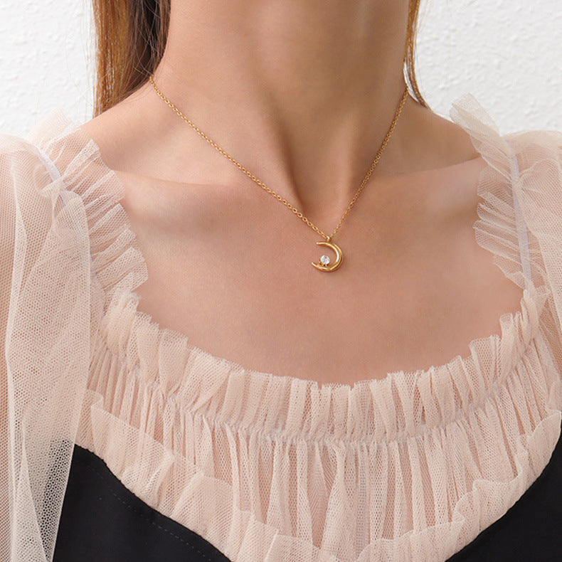 Half Moon Necklace