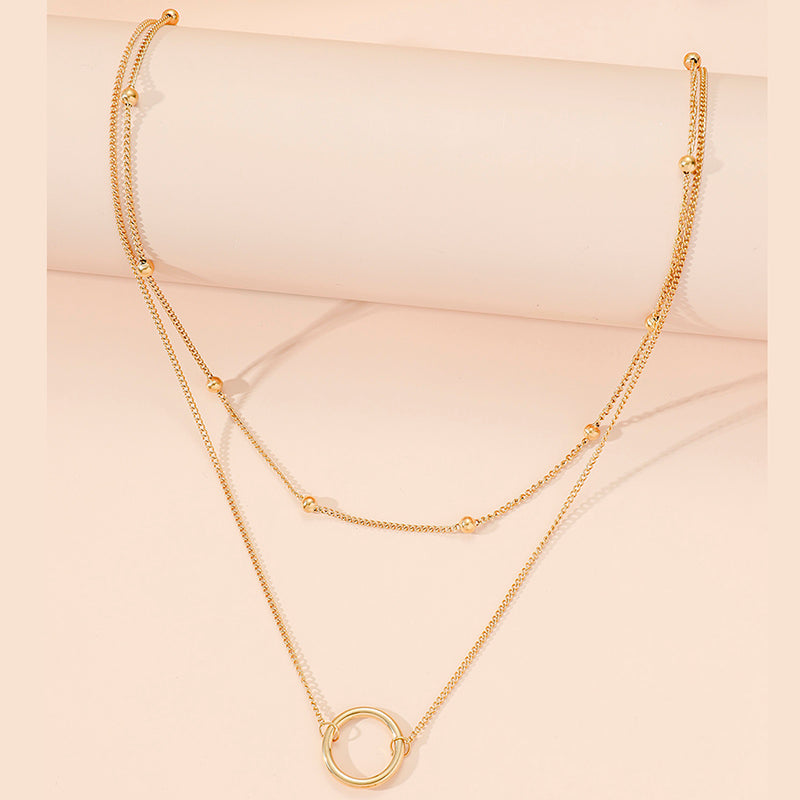 Sia Double-Layer Necklace