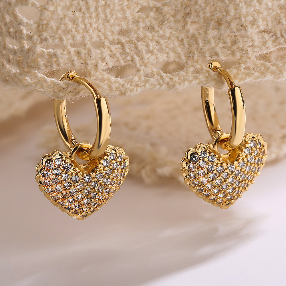 V Day earrings
