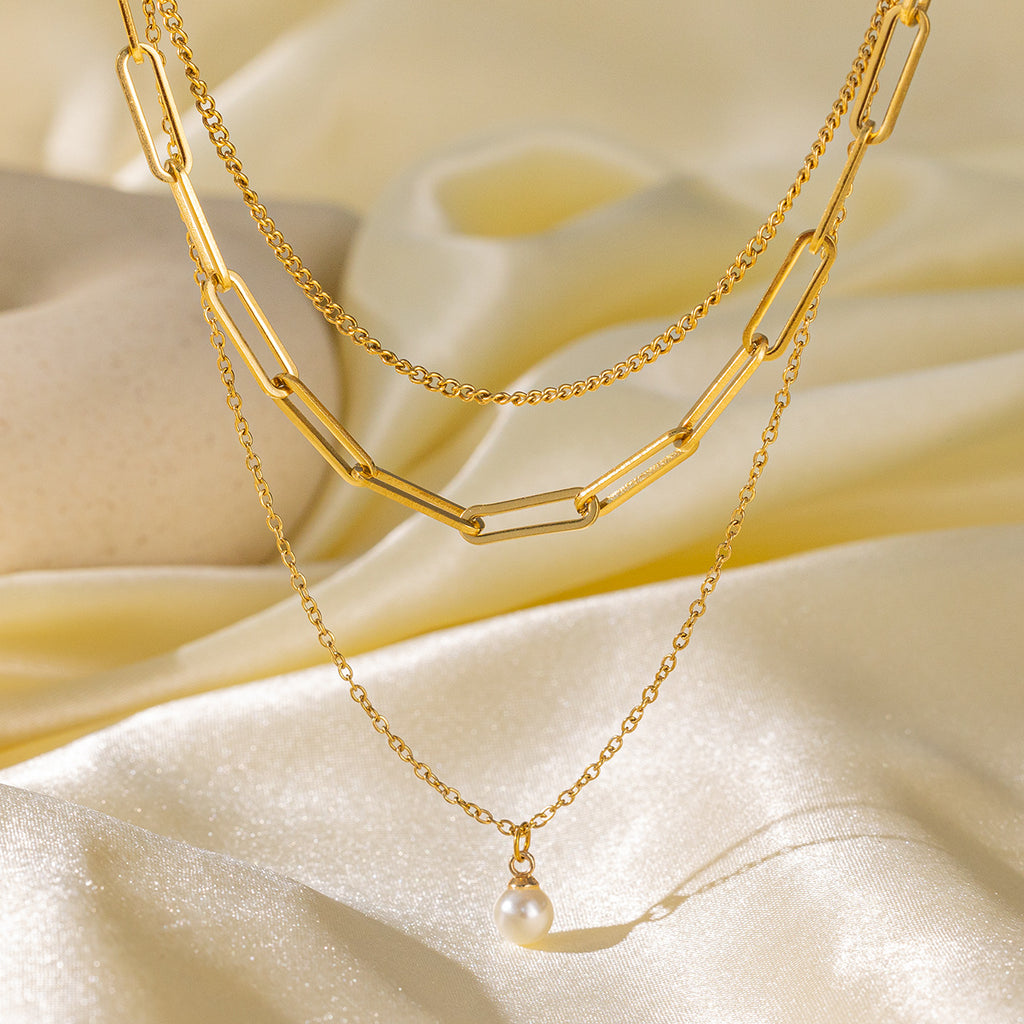 Three-Layer Chain Pearl