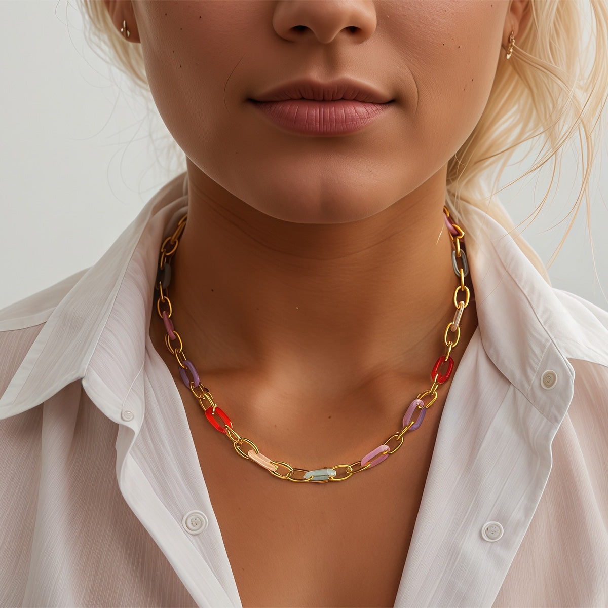 Aurora Link Necklace