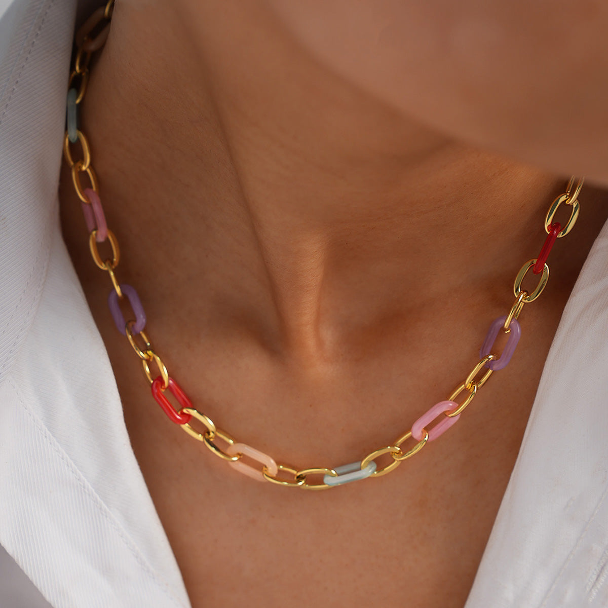Aurora Link Necklace