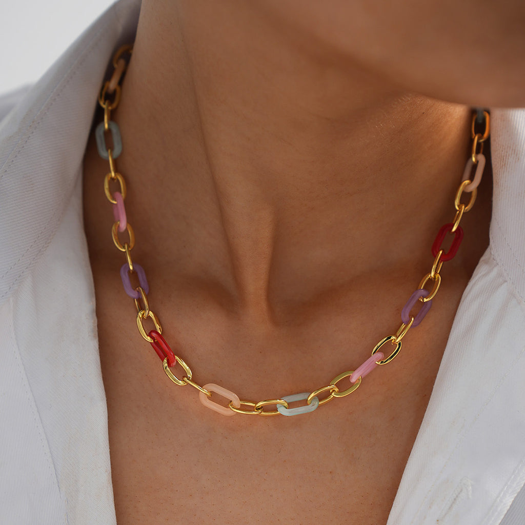 Aurora Link Necklace