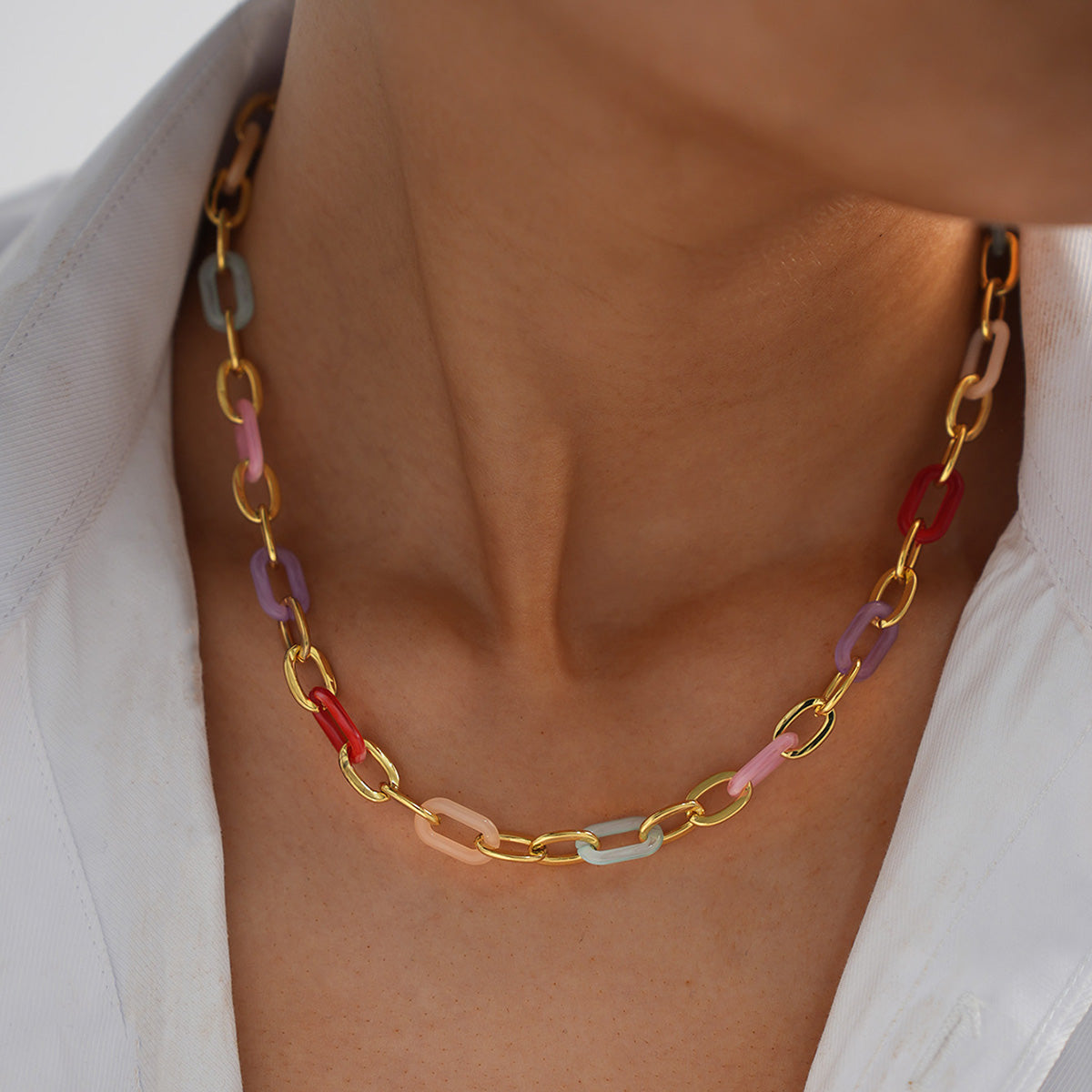Aurora Link Necklace