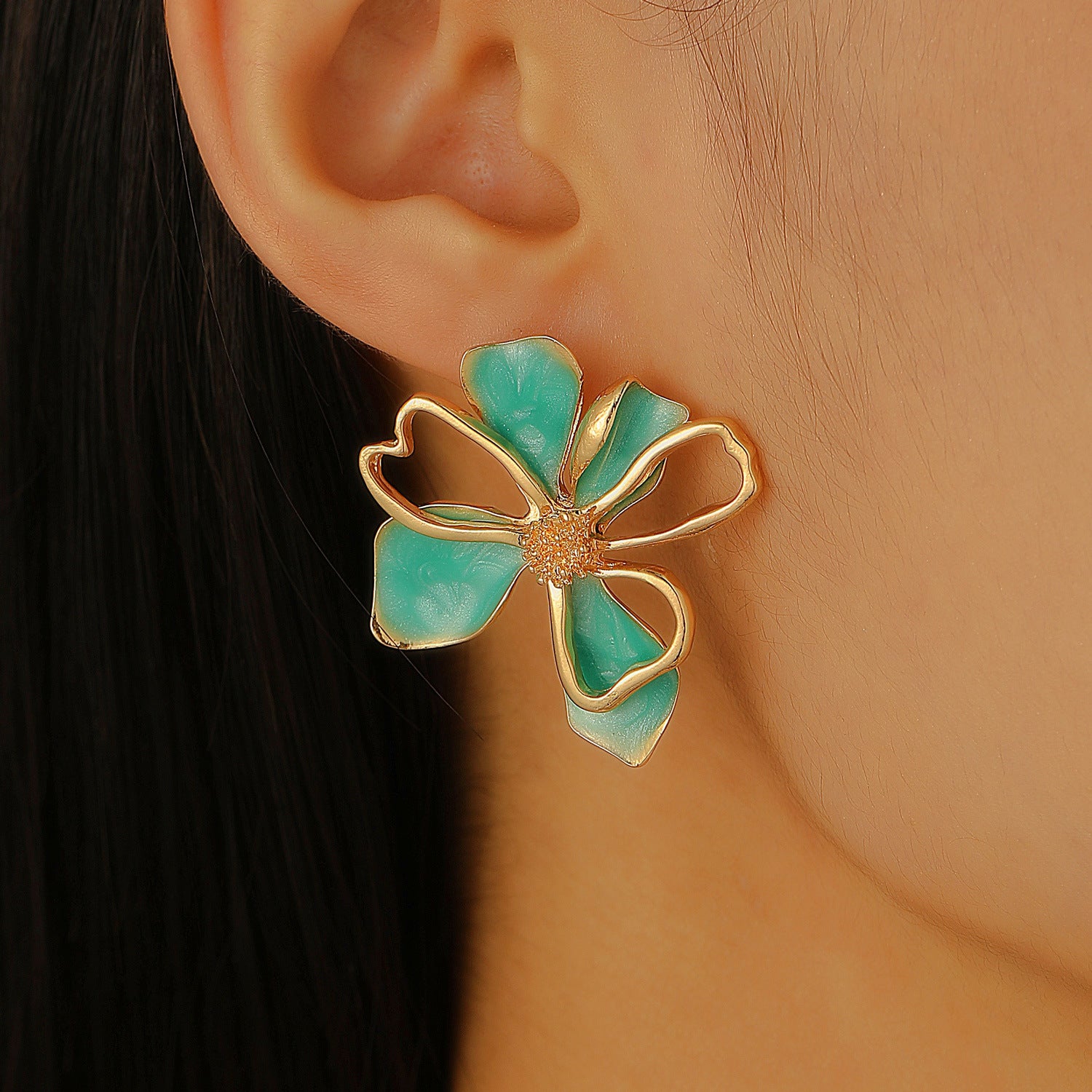 Mermaid Clover Studs