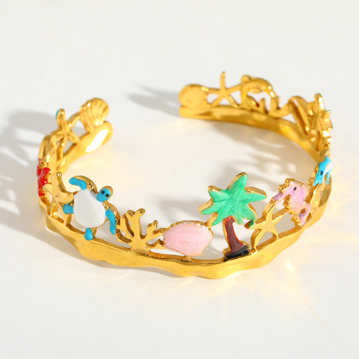 Tropical Charm Cuff