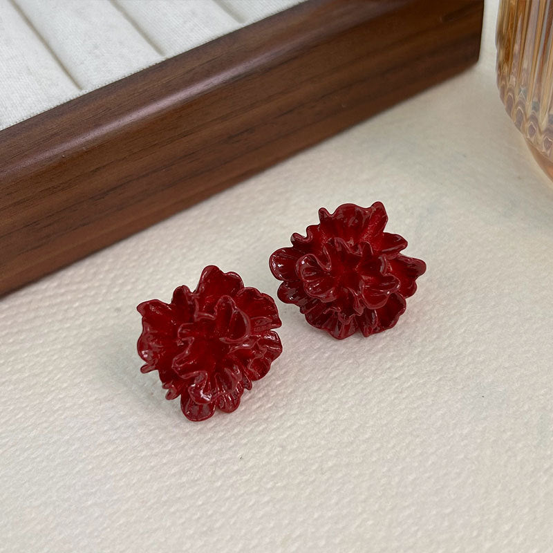 Rosé Bloom Studs