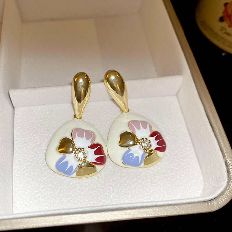 Water Drop Flower earrings