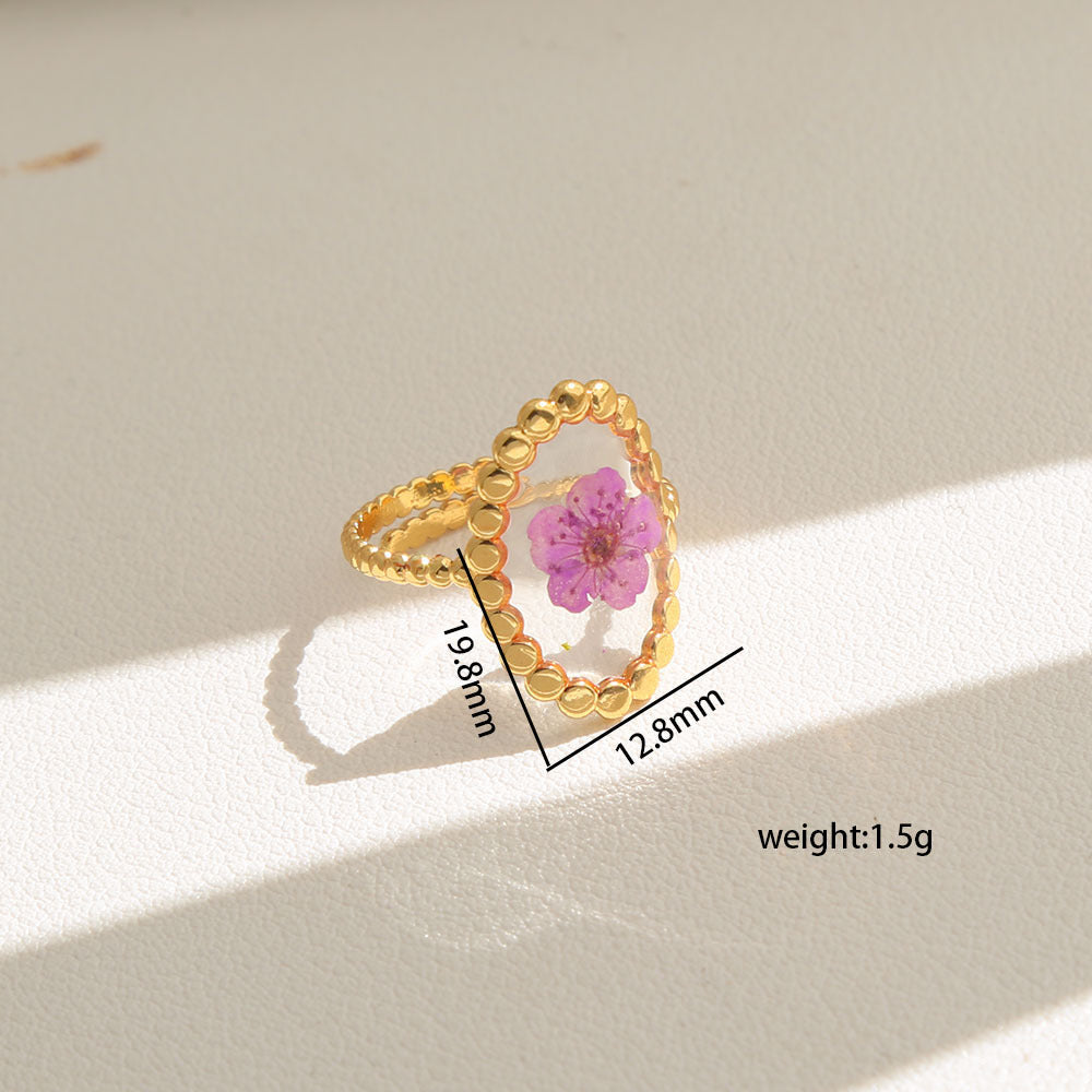 Flora Frame Ring