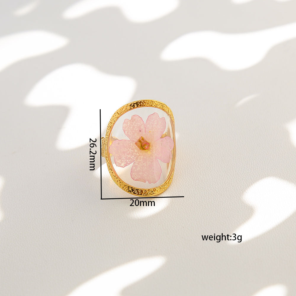 Flora Frame Ring
