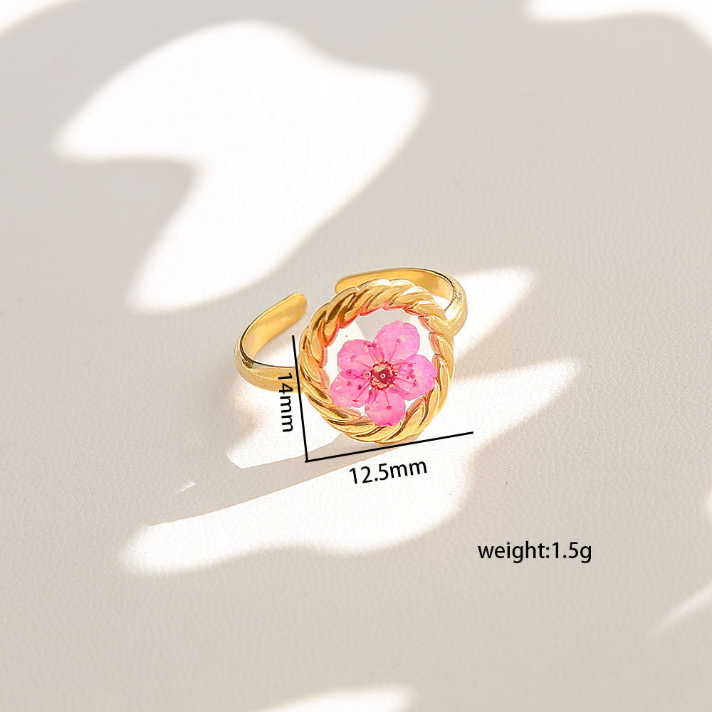 Pink Meadow Ring
