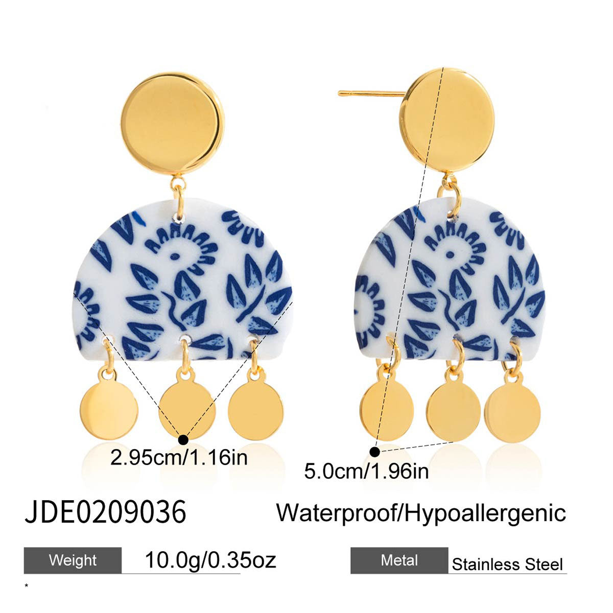 Delft Earrings