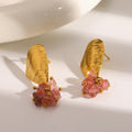 Rosette Earrings