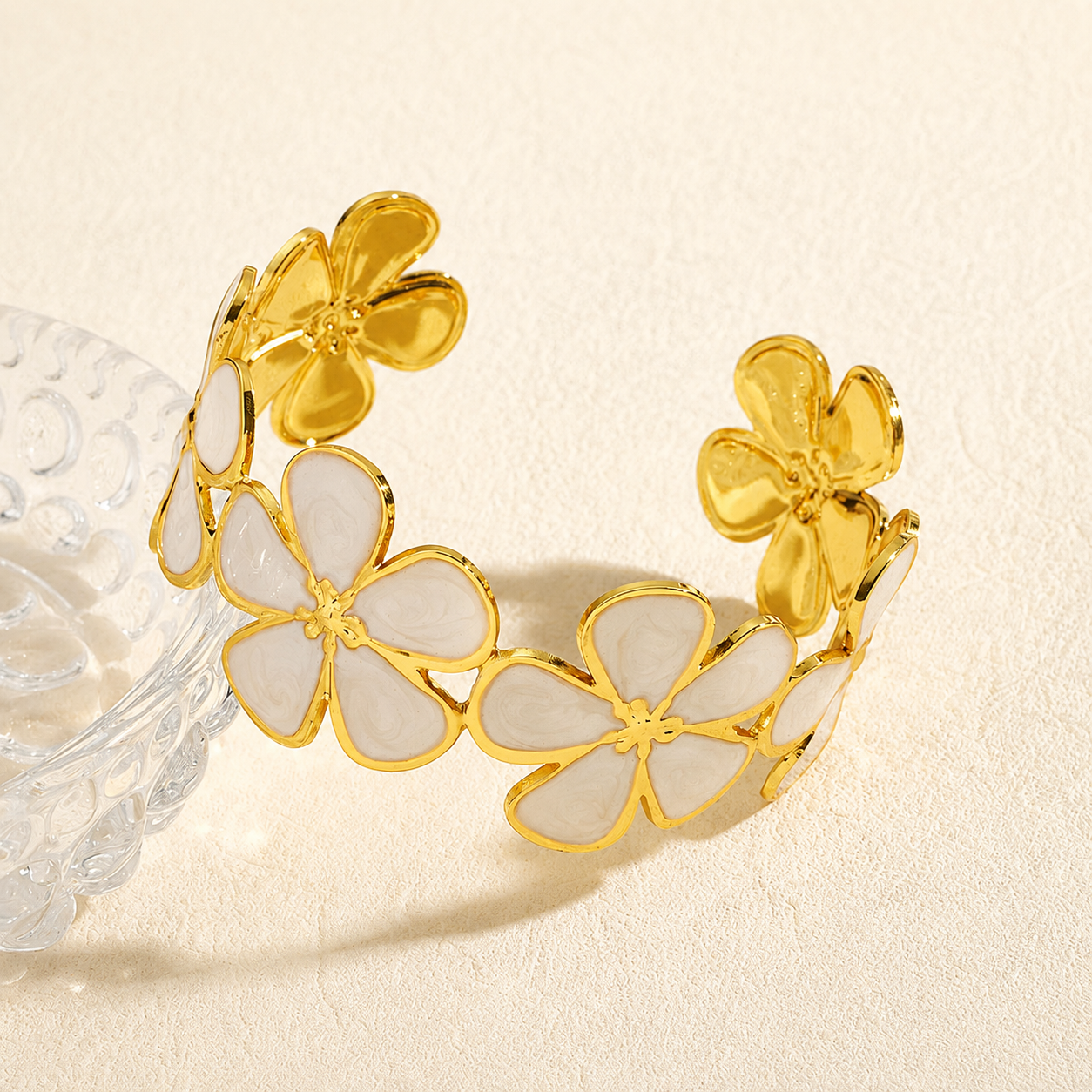 Coquette Flower Cuff
