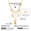 Golden Cascade Necklace