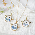 Boo Necklace Set