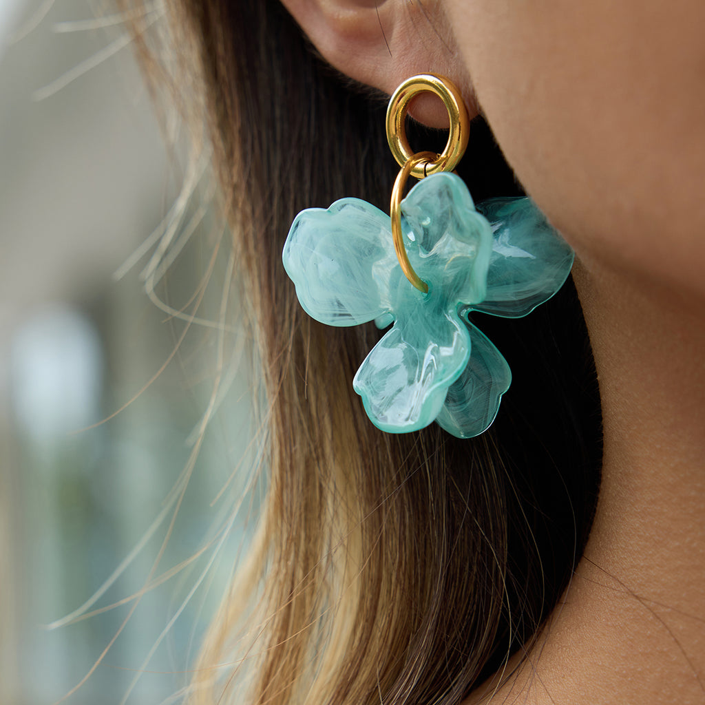 Azure Flutter Earrings