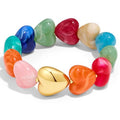 Colored Loving Heart Bracelet