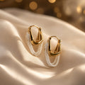 Lana Two-Tone Tassel Earrings
