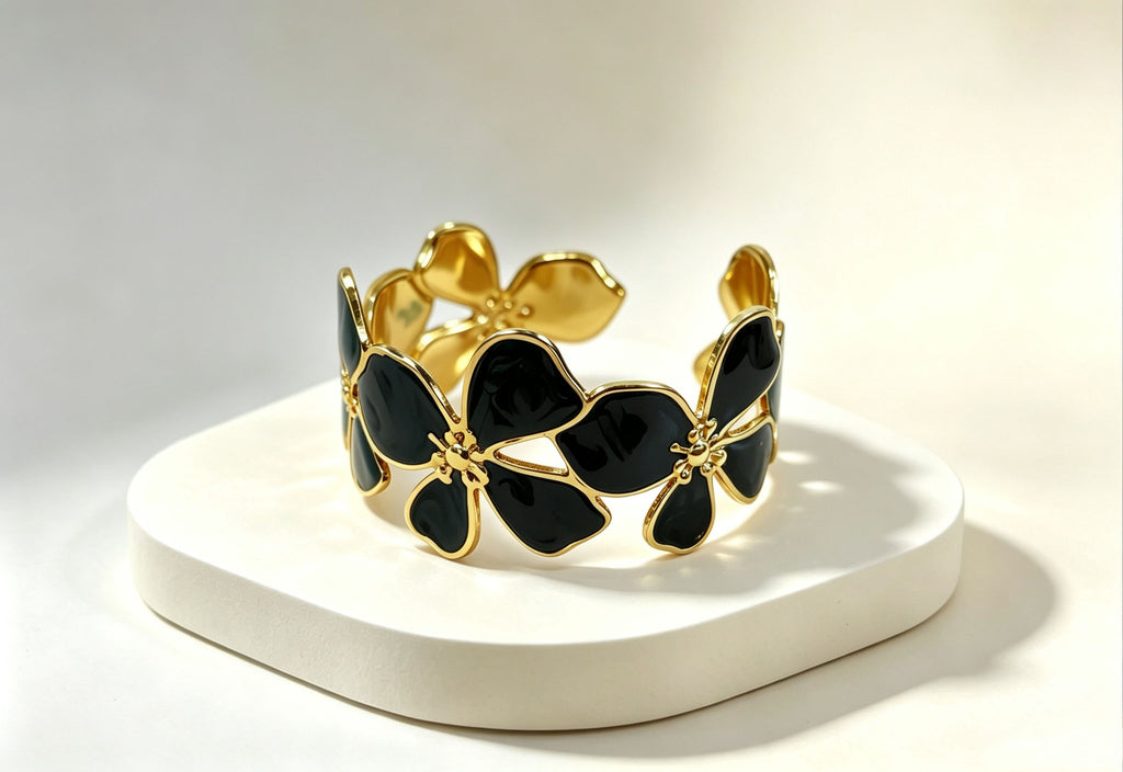 Coquette Flower Cuff