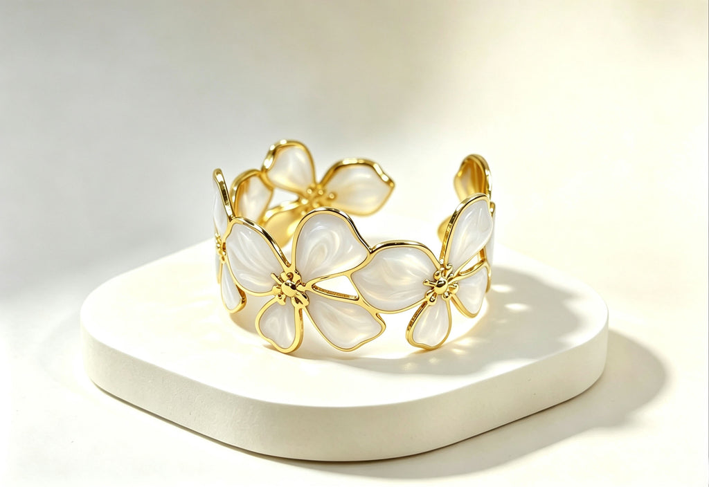 Coquette Flower Cuff