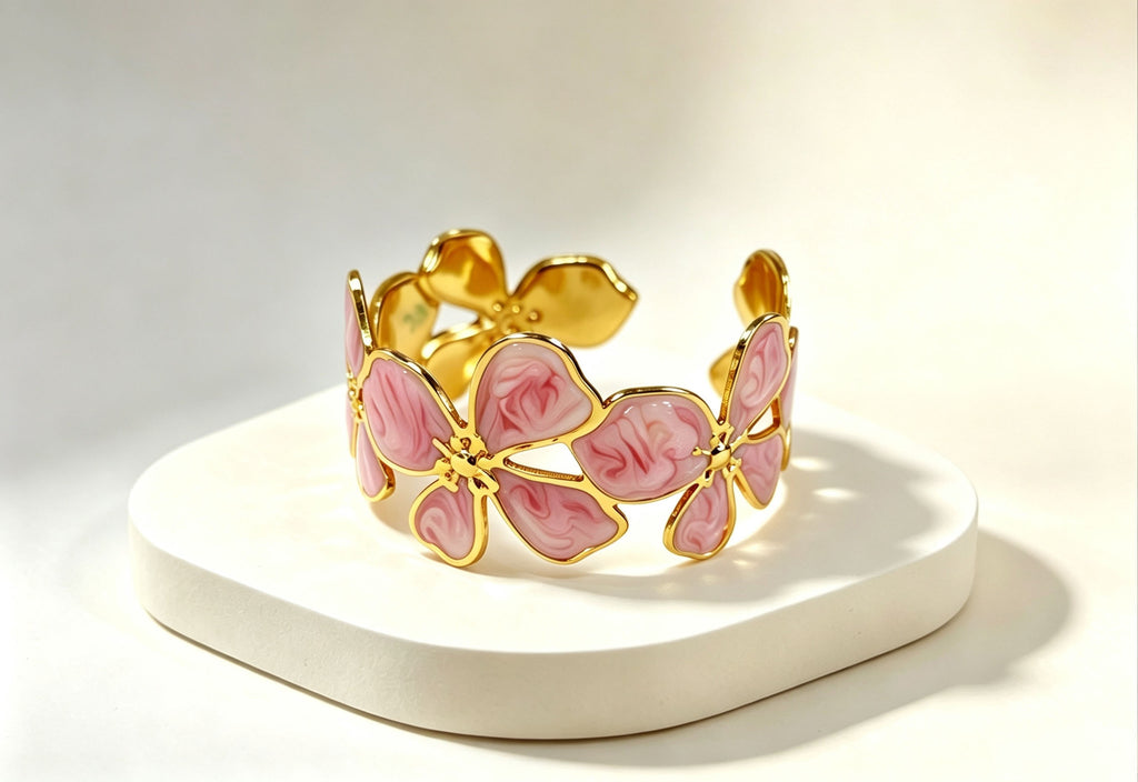 Coquette Flower Cuff