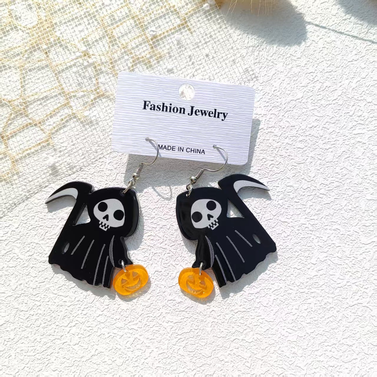 Grim Reaper earrings