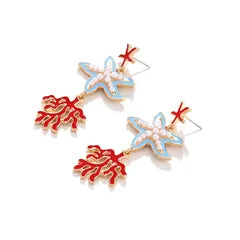 Coral Star Drops
