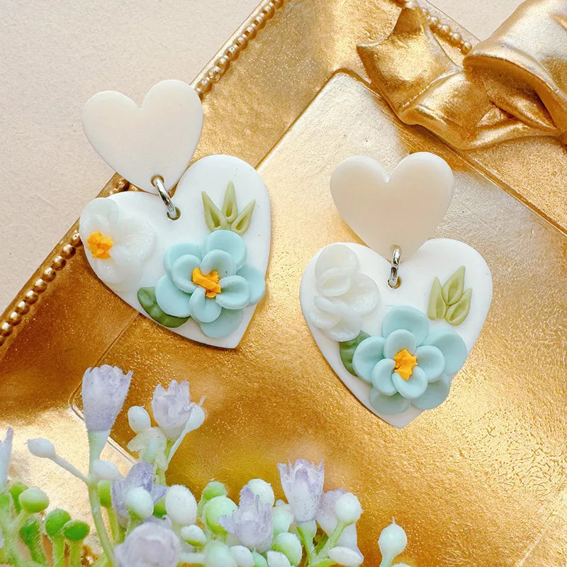Hydrangea Earrings