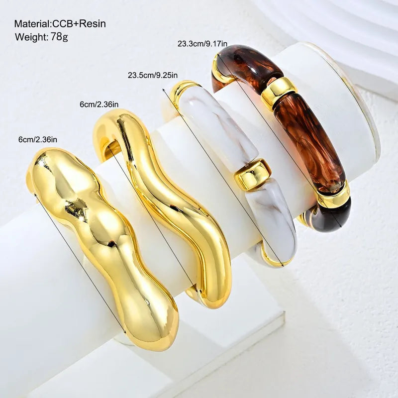 Lois Hand Stack Bangles