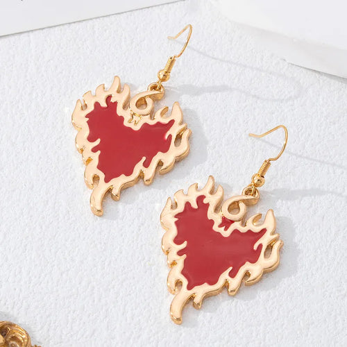 Burning Crush Earrings