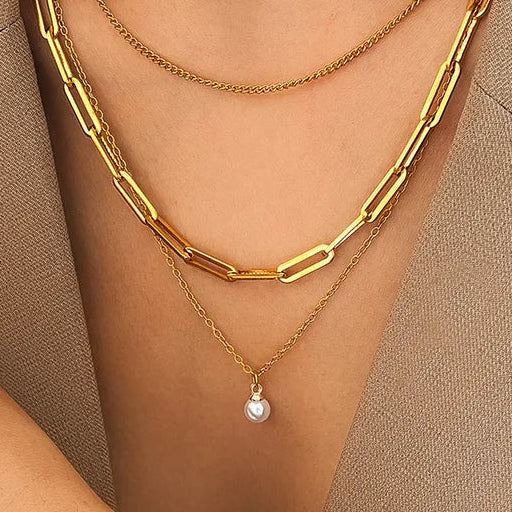 Three-Layer Chain Pearl