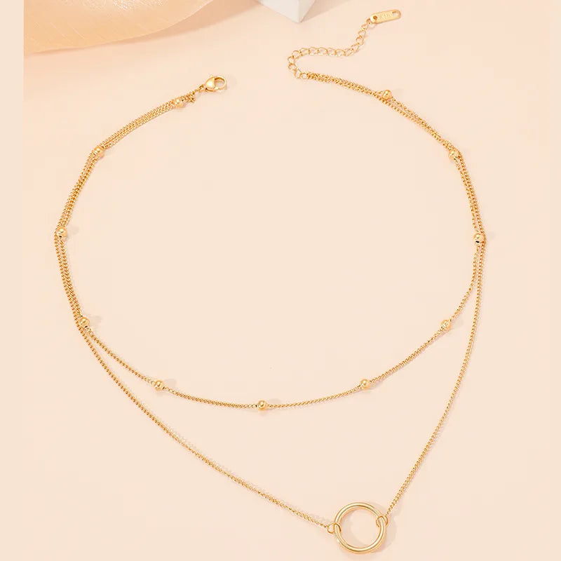 Sia Double-Layer Necklace