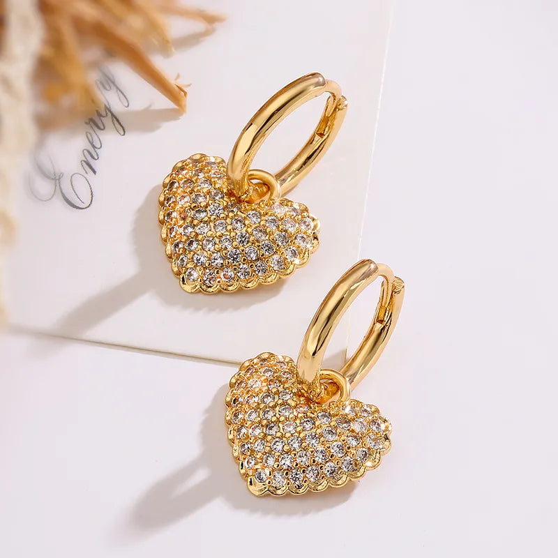 V Day earrings