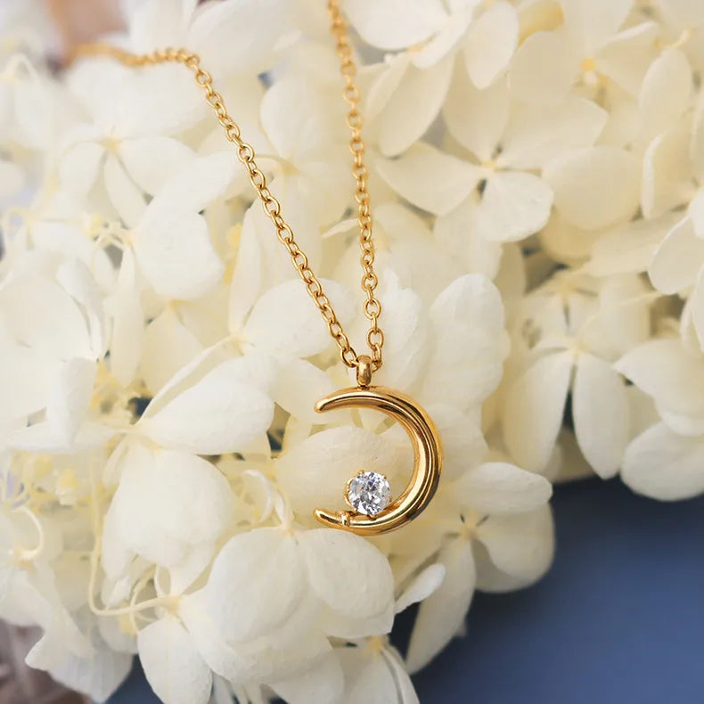 Half Moon Necklace