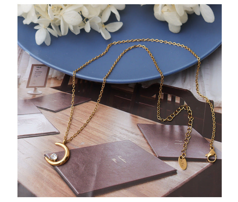 Half Moon Necklace