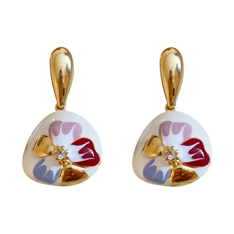 Water Drop Flower earrings