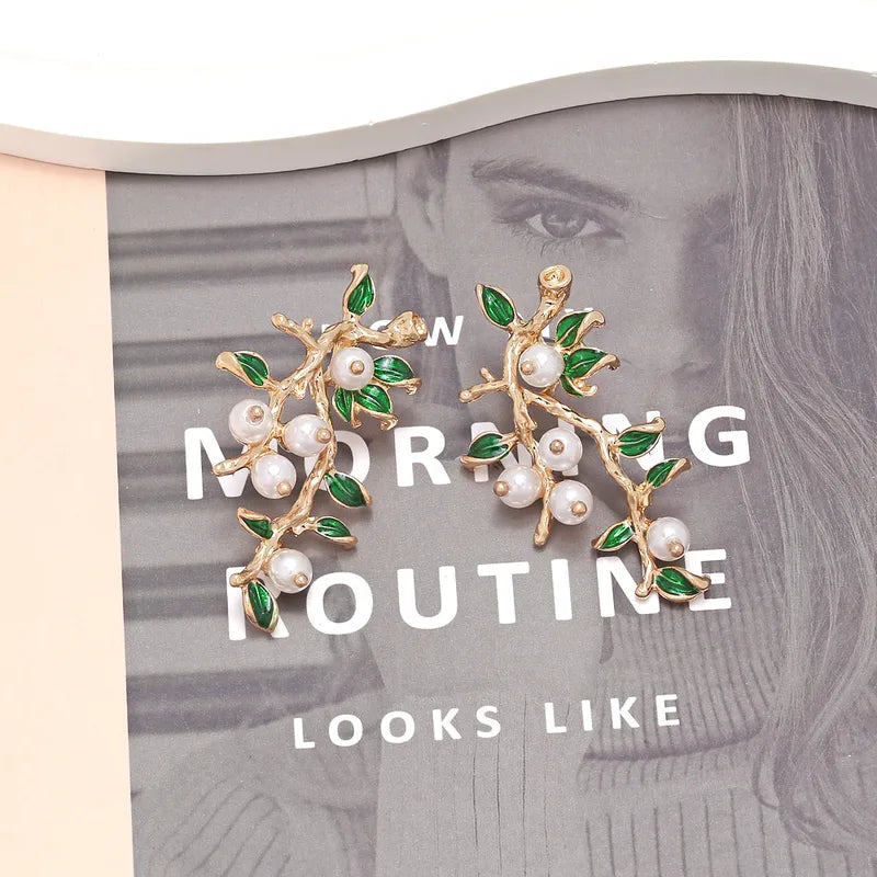 Pearl Vine Earrings