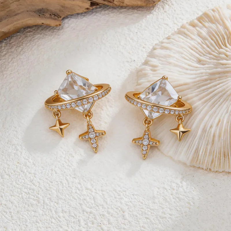 Galaxy earrings