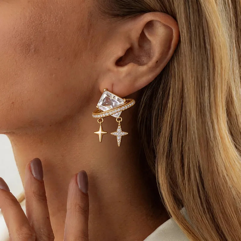 Galaxy earrings