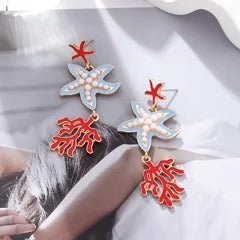 Coral Star Drops
