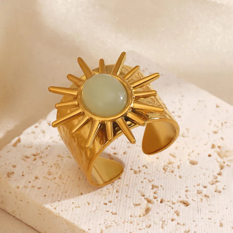 Gold Cross Ring