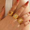 Gold Cross Ring